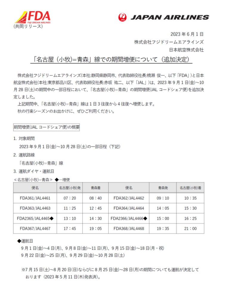 「名古屋 (小牧)=青森」線での期間増便について（追加決定）RVS①.png