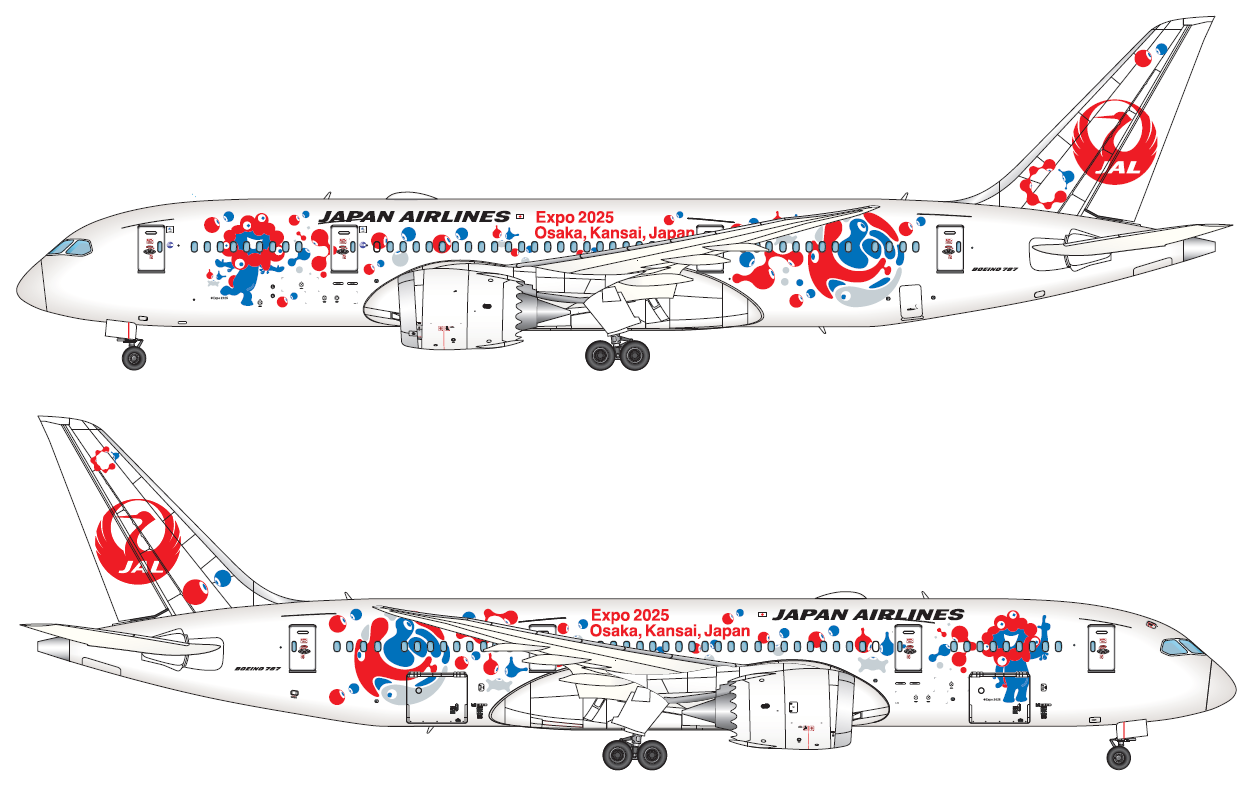 2025年日本国際博覧会開催を記念した 「JAL ミャクミャクJET」2号機が6月3日より国際線に就航します｜プレスリリース｜JAL企業サイト